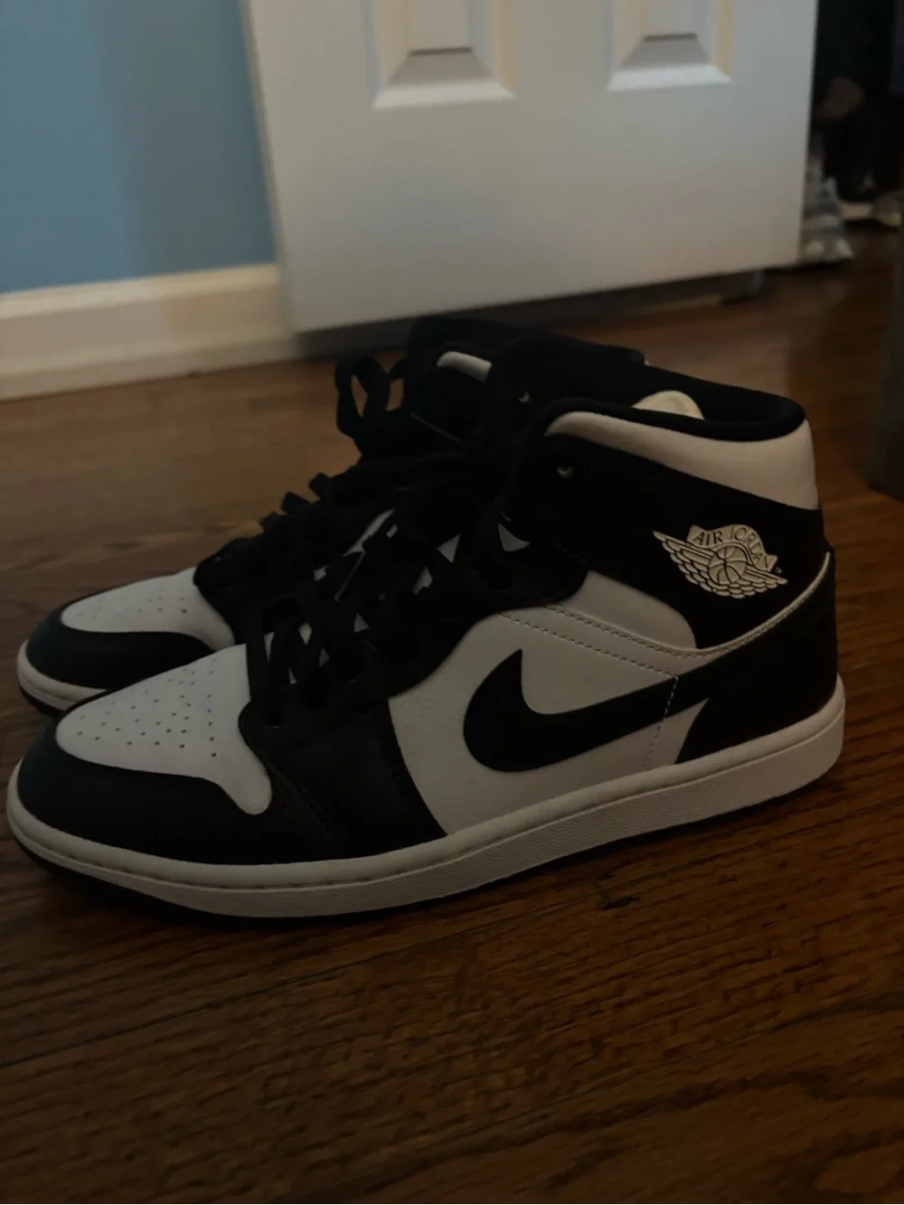 Jordan Men's High-Top Basketball Shoes Black/White